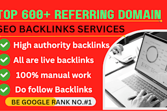 create 5000 referring domain high authority SEO backlinks