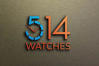 make awesome luxury watch trading company logo