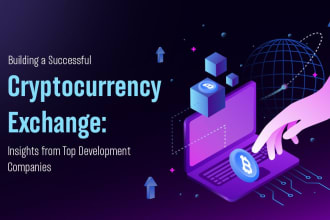 develop crypto exchange website,p2p exchange website, defi, dex