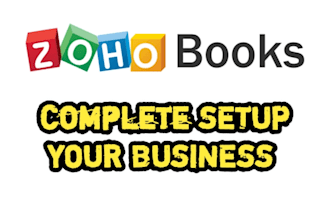 bookkeeping in zoho and setup