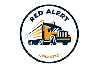 make a best creative trucking  logo design service