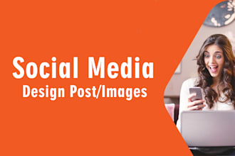 make social media posts and boost social account