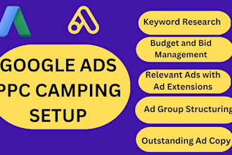 set up effective google PPC ads campaigns  or management and optimization