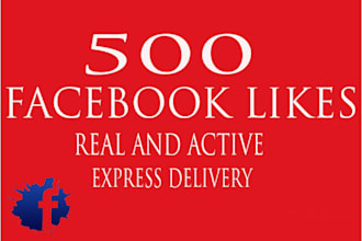 give real 500 Facebook likes