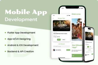be building mobile app for android ios flutter mobile app development