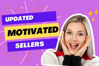 provide real estate motivated sellers leads with skip traced