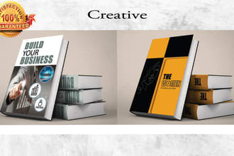 create a fantasy minimalist, non fiction, book cover and ebook cover design