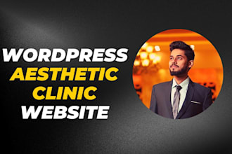 design and developed aesthetic clinic website using acf, cpt wordpress cms