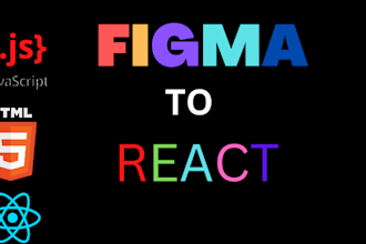 convert figma design to responsive react website