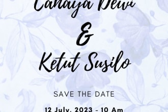 design unique invitation cards and videos with canva