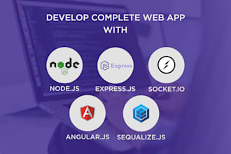 develop or modify custom web and rest API in nodejs, expressjs and sequelize