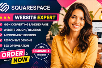 design redesign sqaurespace or figma to sqaurespace webpages