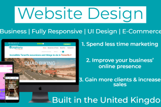 build an amazing, bespoke startup or small business website