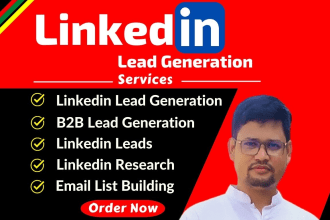 do b2b linkedin lead generation, email list, sales leads, b2b lead generation
