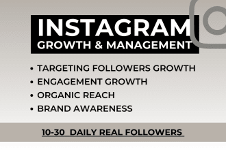 do instagram marketing and instagram promotion for fast organic growth