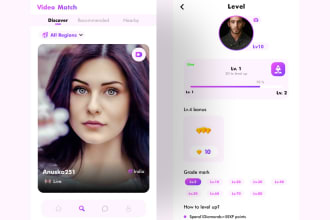 develop social chat, video chat dating app, social media
