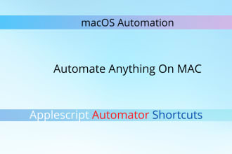 do mac automation applescript automator shortcuts and other