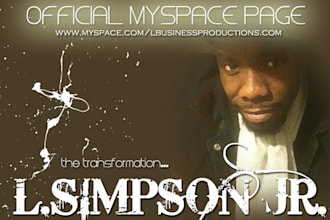 design you a myspace/FB/Twitter banner 