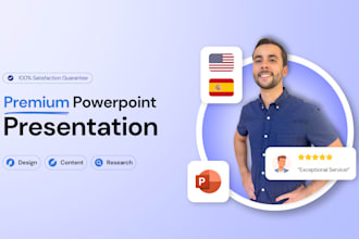 design a powerpoint presentation and sales pitch deck template