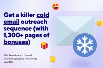craft an engaging cold email sequence that converts with bonuses