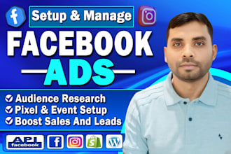 setup facebook ads campaign, meta ads for leads and sales, instagram ads