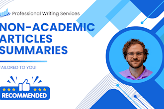 write any paper, summary, response that you may have