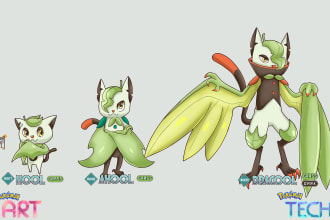 draw your own pokemon or fakemon form your imagination