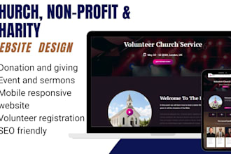 design  and redesign church website
