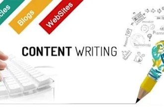 do SEO article writing, website content or blog writing