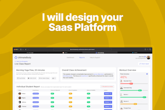 build a saas dashboard with an intuitive UX UI
