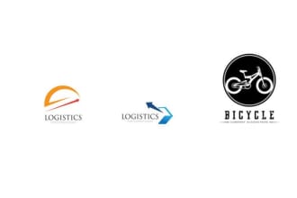 do trucking logistics transport  traveling or company  logo design