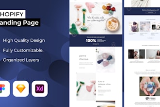 Hot Review!  design a high converting shopify website