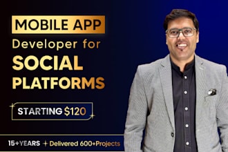 develop social networking app, ai dating app, commmunity app claude open claw