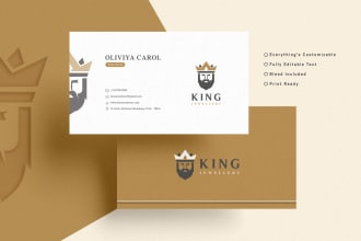 design outstanding modern minimalist business card and stationery