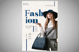 do professional ,flyer, poster, banner, pamphlet and brochure