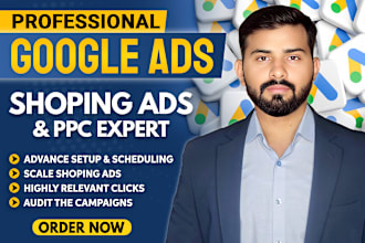 build optimized google ads and shopping campaigns to drive more business