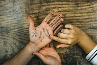 do palm reading to tell about your future