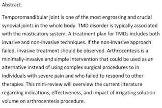 professional research and review article