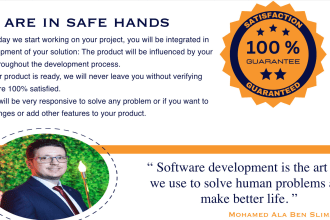 develop your website and deploy it on the internet