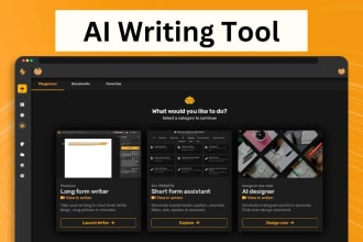 develop your own ai writing tool website