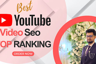 do youtube video SEO for top ranking