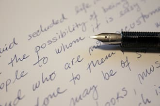 do perfect hand writing and signature analysis called graphology