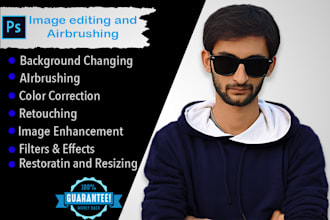 do photoshop image editing, retouching and airbrushing