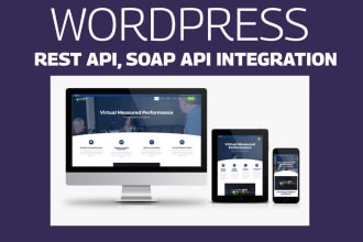integrate rest API, soap API on your wordpress website