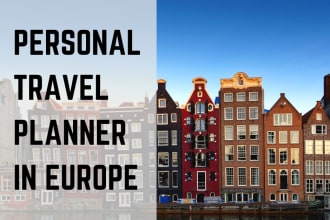 make for you a perfect travel itinerary in europe