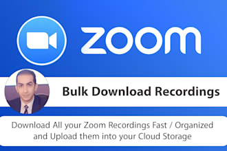 bulk download zoom recordings