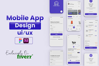 design app ui web app mobile app mockup design and prototype in figma