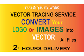 recreate,redraw,redo,remake,edit,resize logo, vector trace