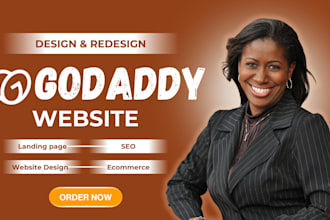 godaddy website design godaddy landing page canva website design