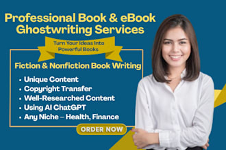 use chatgpt to write an ebook for you